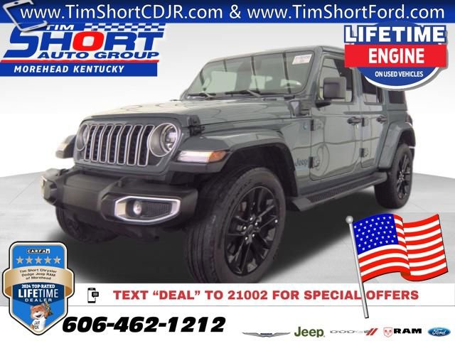 Used 2025 Jeep Wrangler Sahara 4xe image 1