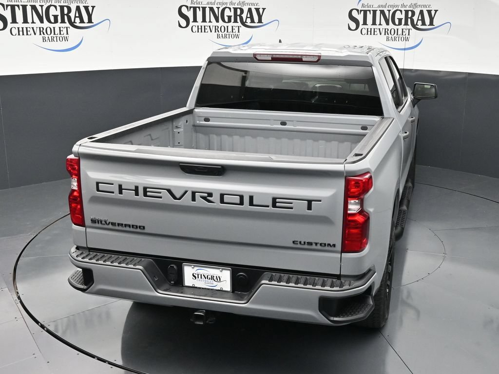 Certified 2024 Chevrolet Silverado 1500 Custom w/ Turbomax Blackout Package RWD image 26