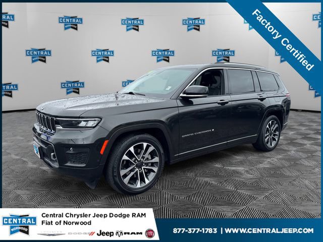 Certified 2022 Jeep Grand Cherokee L Overland w/ Luxury Tech Group IV AWD/4WD image 1