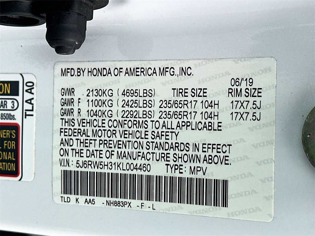 Used 2019 Honda CR-V LX image 29