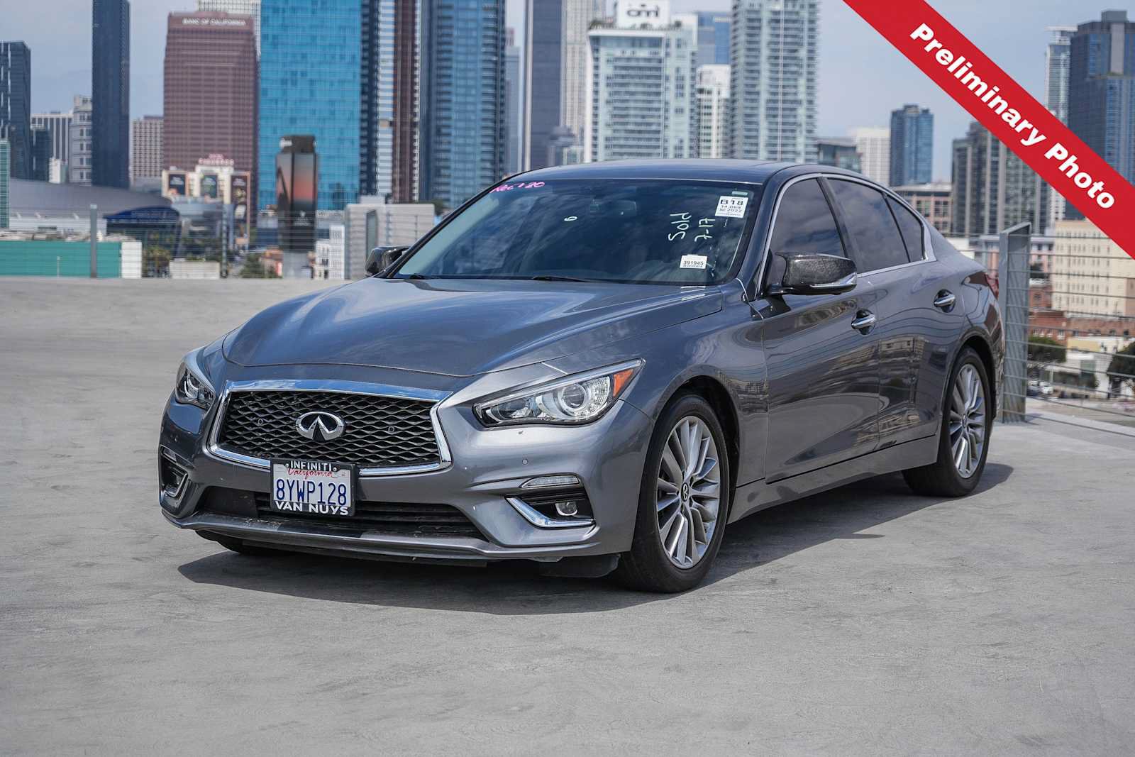 Used 2022 INFINITI Q50 Luxe w/ Cargo Package
