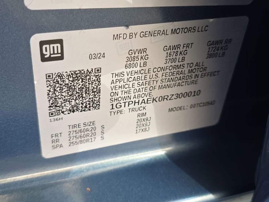 Used 2024 GMC Sierra 1500 Pro w/ Graphite Edition RWD image 35