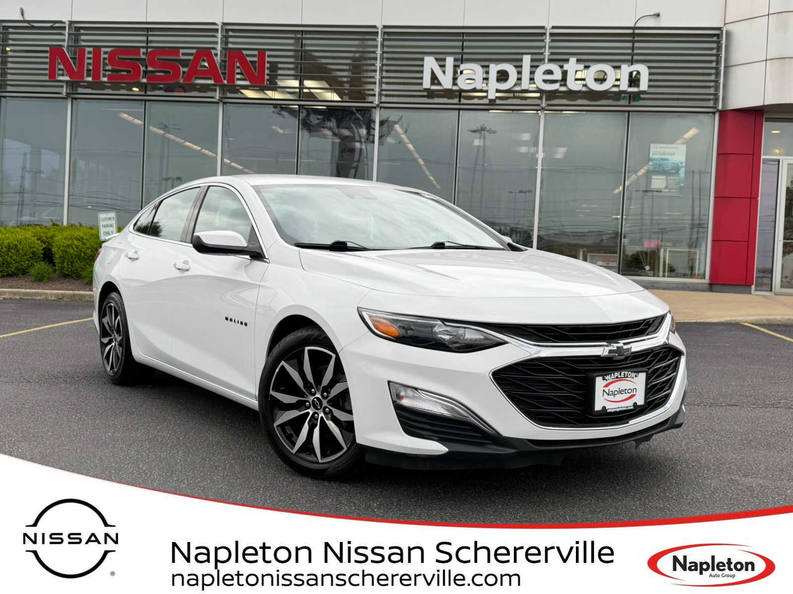 Used 2022 Chevrolet Malibu RS FWD image 1