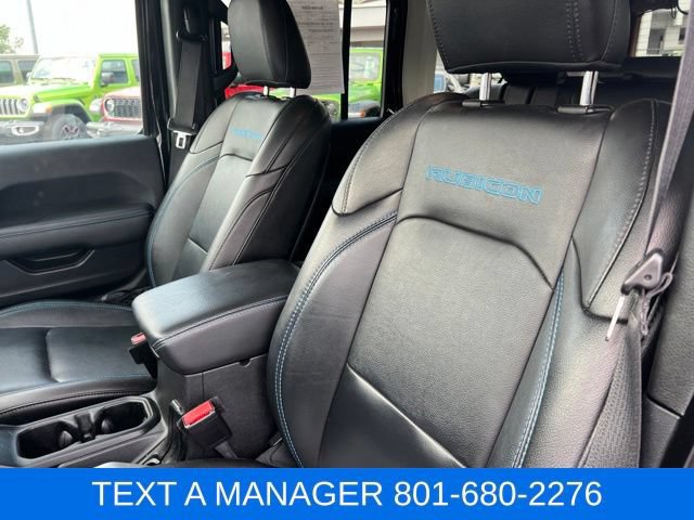 Used 2021 Jeep Wrangler Unlimited Rubicon 4xe w/ Cold Weather Group AWD/4WD image 20