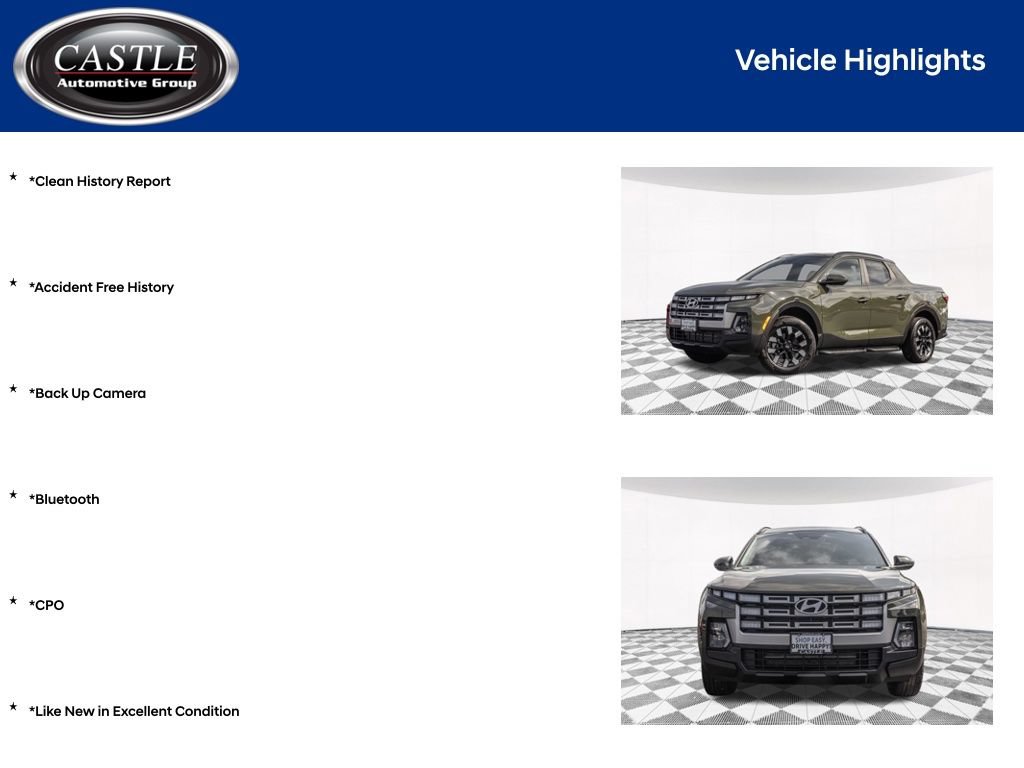 Certified 2025 Hyundai Santa Cruz SEL FWD image 4