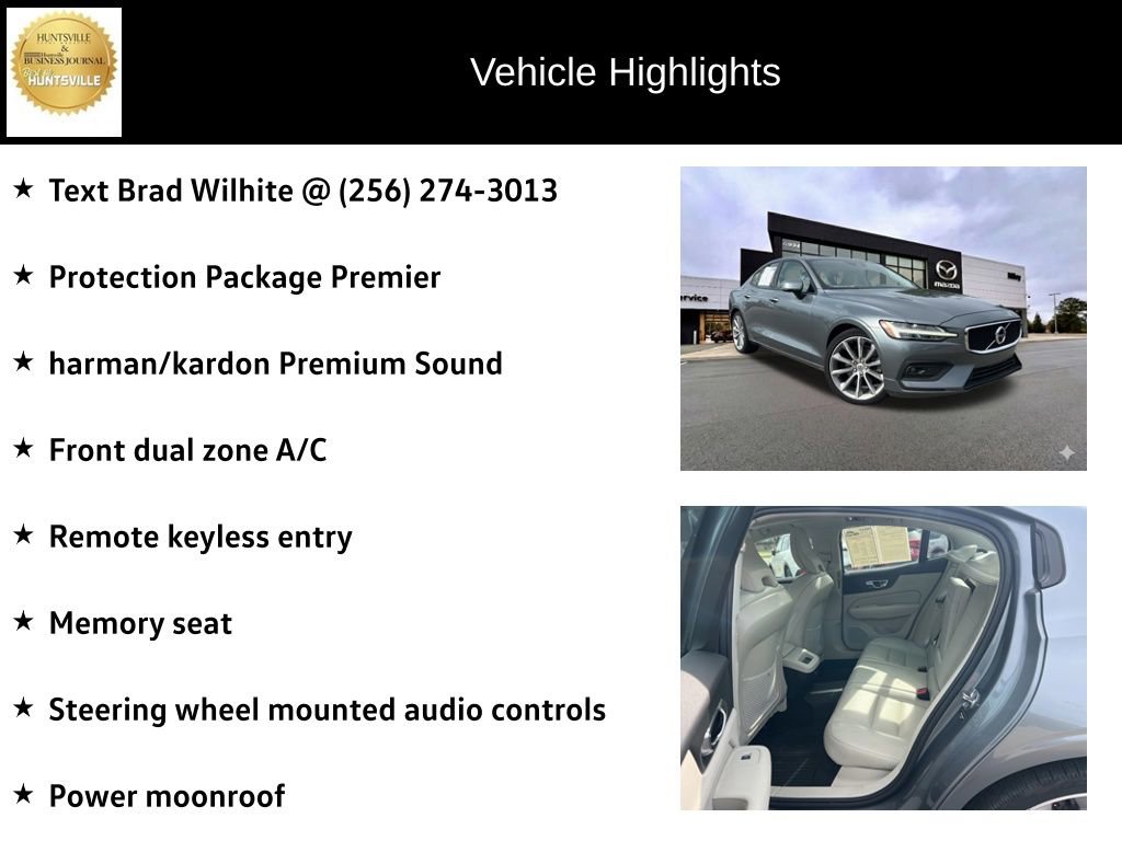 Used 2021 Volvo S60 T5 Momentum w/ Protection Package Premier image 6