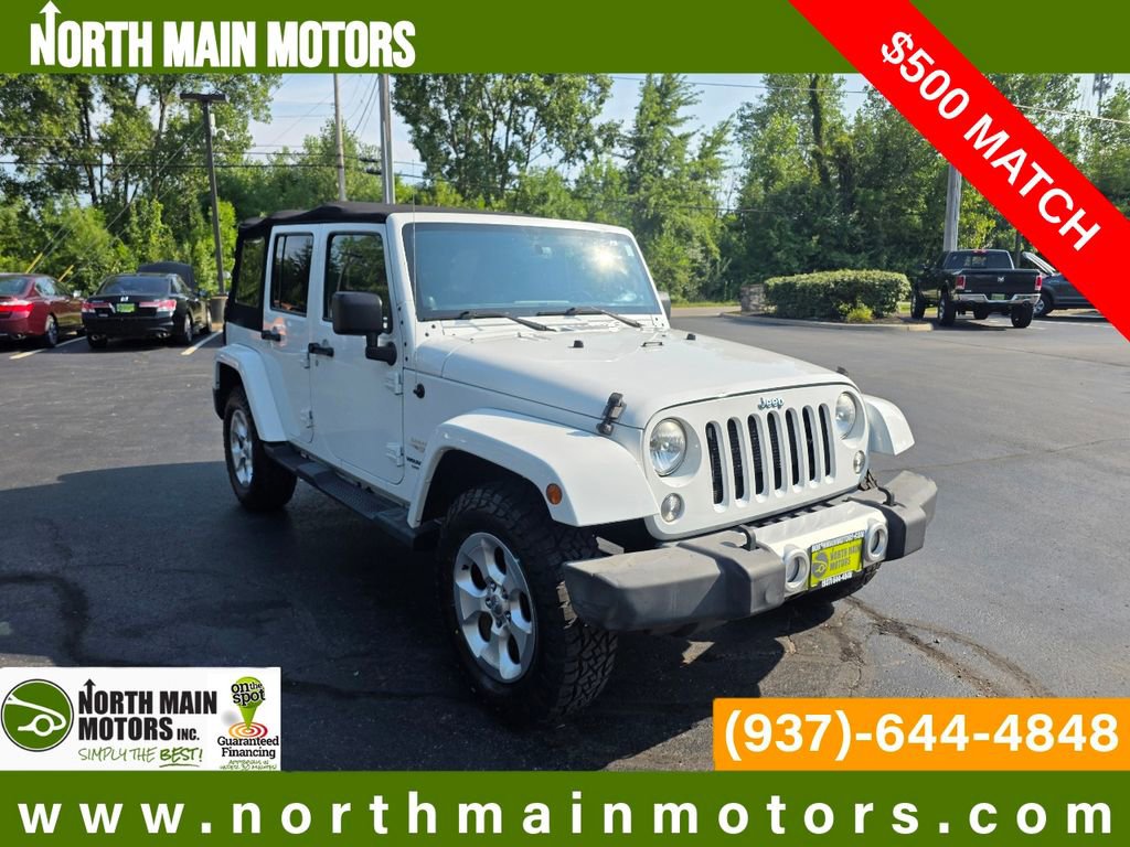Used 2014 Jeep Wrangler Unlimited Sahara w/ Dual Top Group