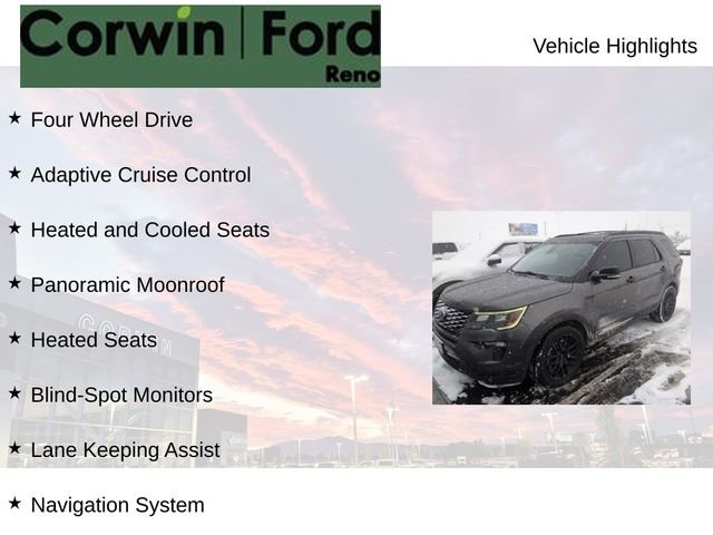 Used 2019 Ford Explorer Sport w/ Equipment Group 401A image 8