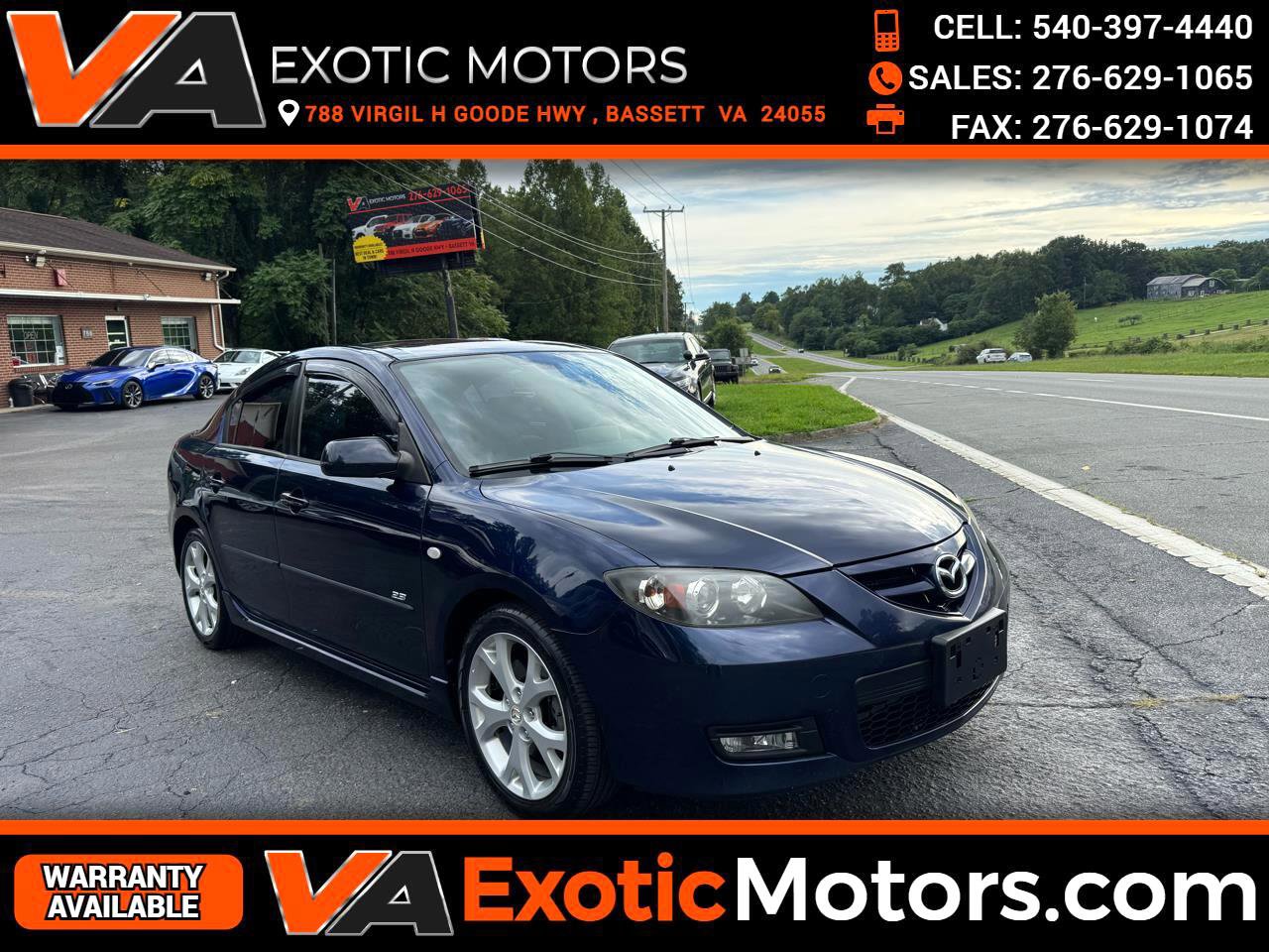 Used 2008 MAZDA MAZDA3 s Grand Touring