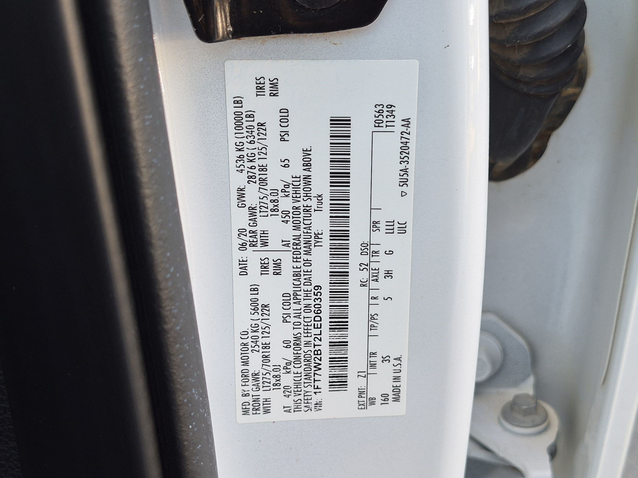 Used 2020 Ford F250 XLT w/ FX4 Off-Road Package AWD/4WD image 34