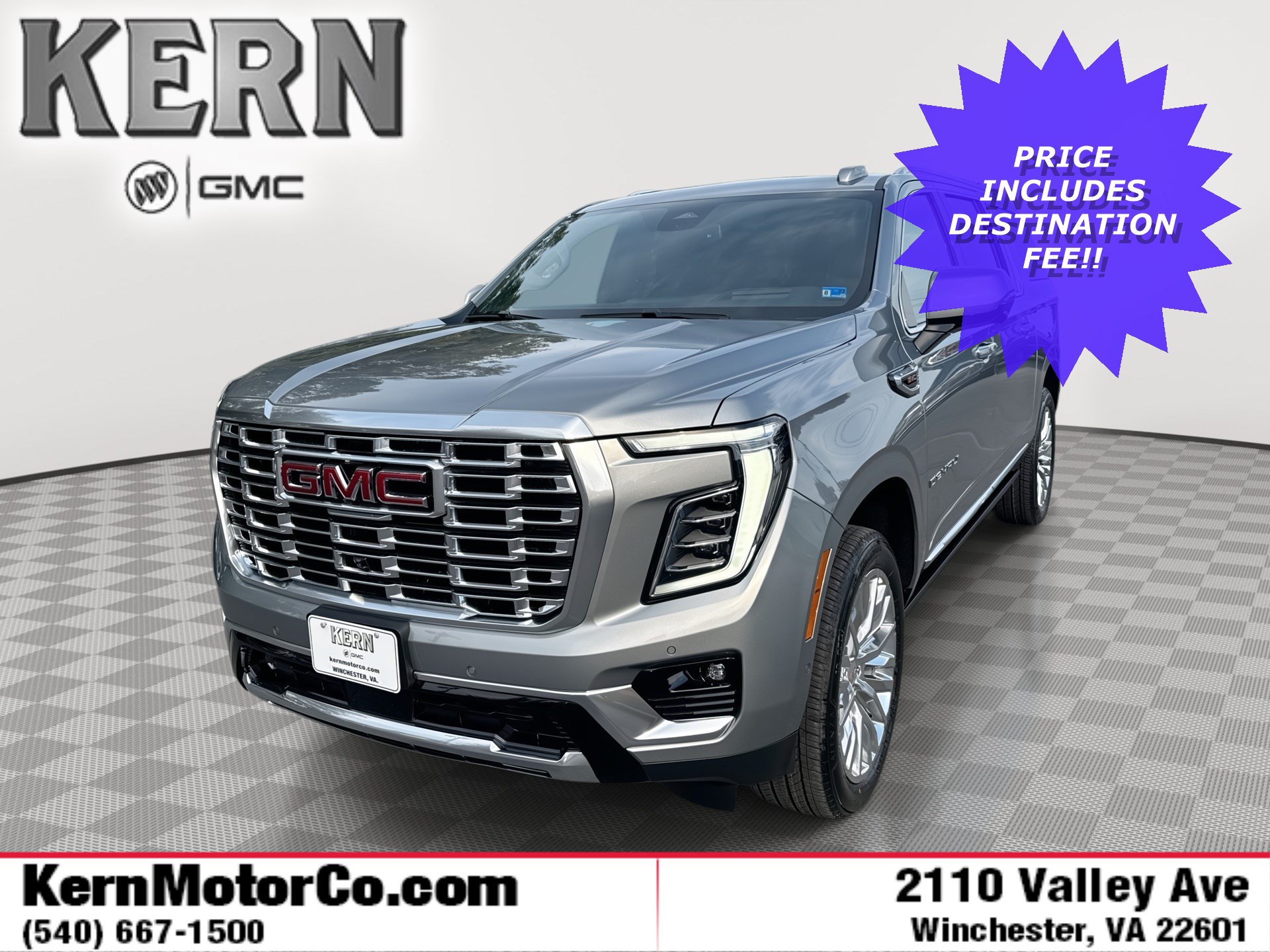 New 2026 GMC Yukon XL Denali w/ Sun & Power Step Package