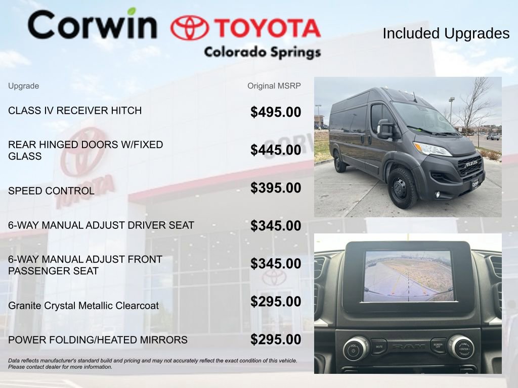 Used 2023 RAM ProMaster 1500 FWD image 4