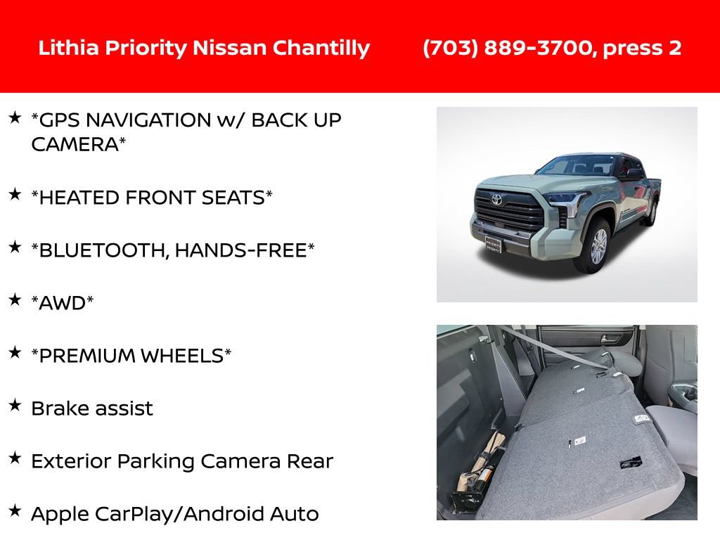 Used 2024 Toyota Tundra SR5 AWD/4WD image 6