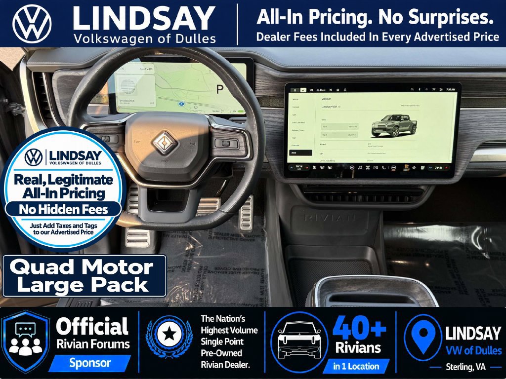 Used 2022 Rivian R1T Adventure AWD/4WD image 13