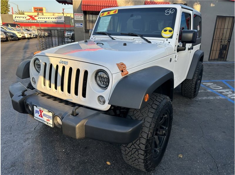 Used 2017 Jeep Wrangler Sport w/ Quick Order Package 24S AWD/4WD image 32
