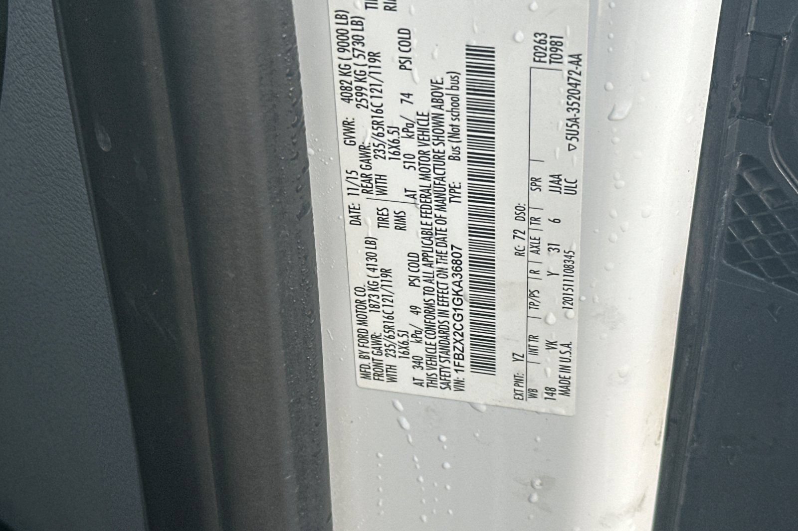 Used 2016 Ford Transit 350 XL RWD image 27