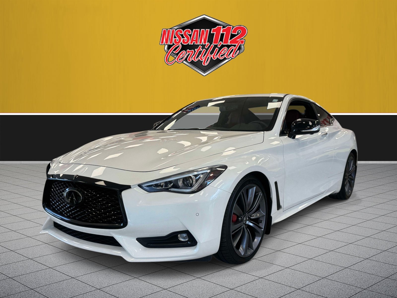 Used 2022 INFINITI Q60 Red Sport 400 w/ Cargo Package RWD image 2
