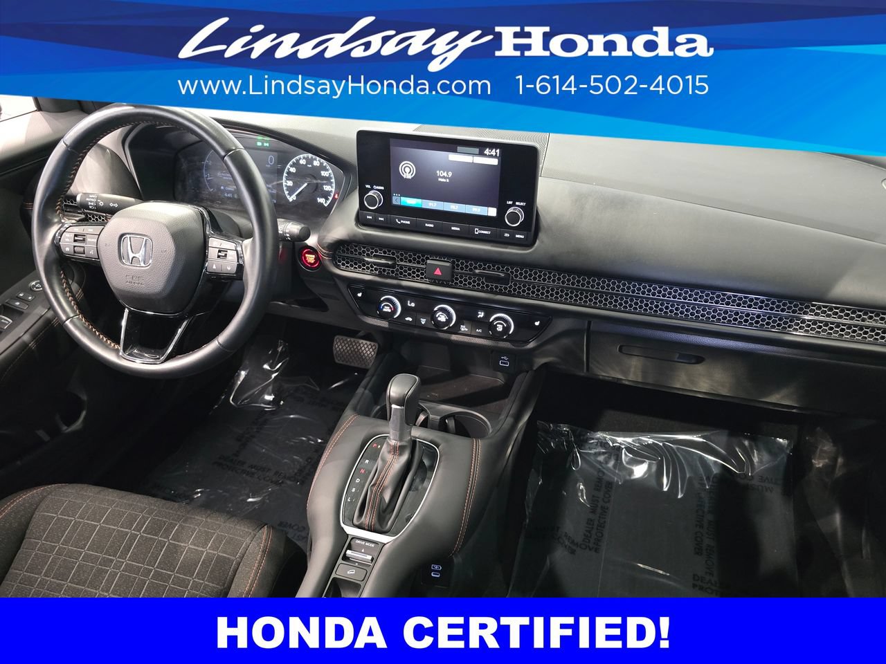 Certified 2025 Honda HR-V Sport image 12