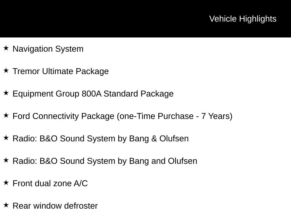 New 2026 Ford Explorer Tremor w/ Tremor Ultimate Package AWD/4WD image 9