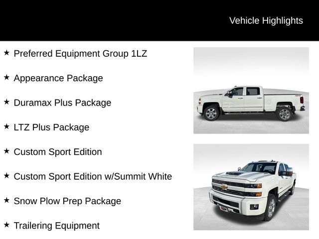Used 2017 Chevrolet Silverado 2500 LTZ w/ Duramax Plus Package image 3