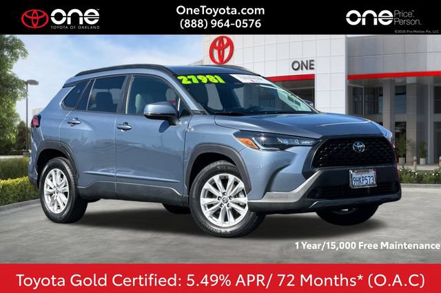 Certified 2023 Toyota Corolla Cross LE w/ Moonroof Package