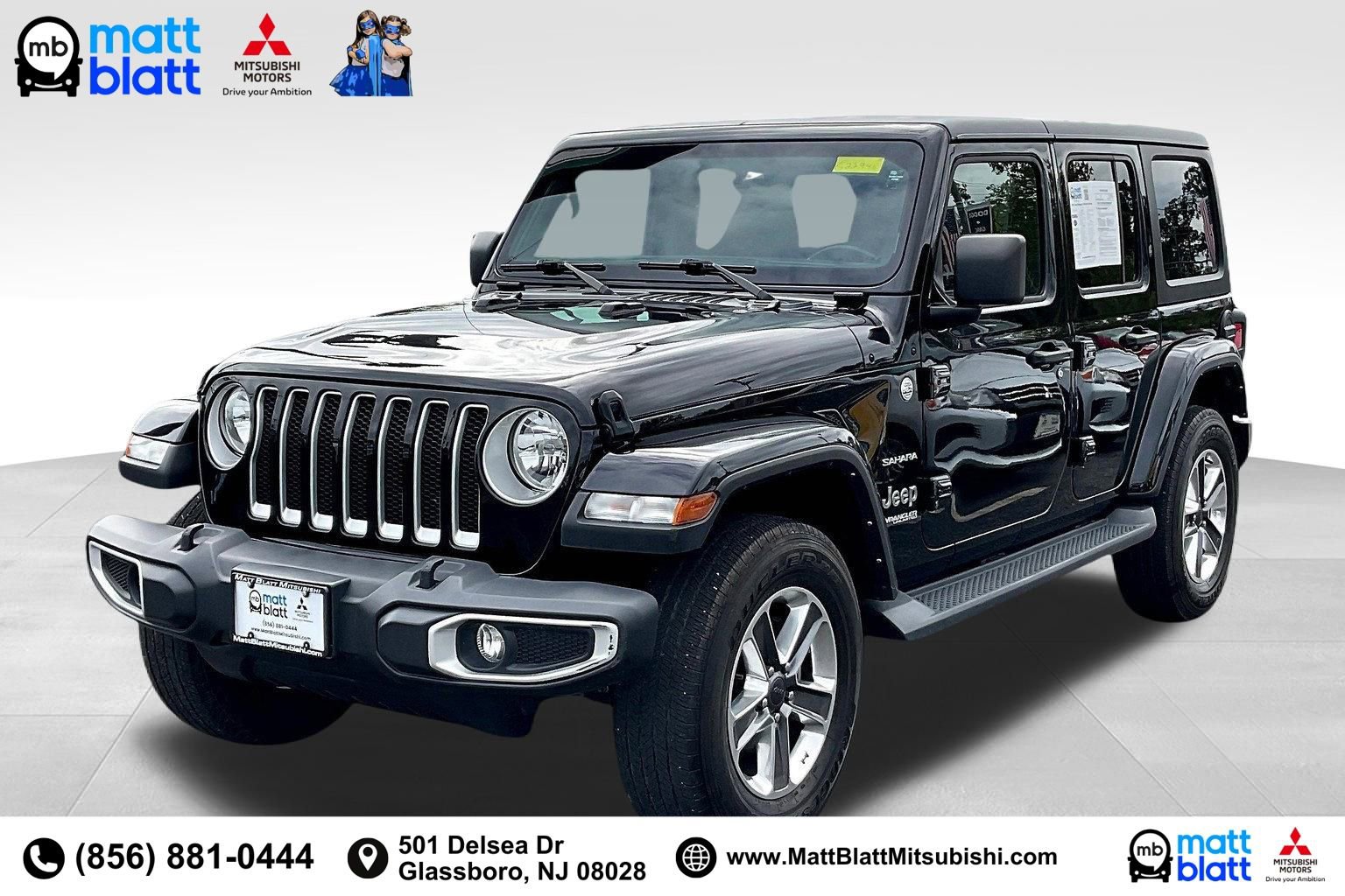 Used 2021 Jeep Wrangler Unlimited Sahara