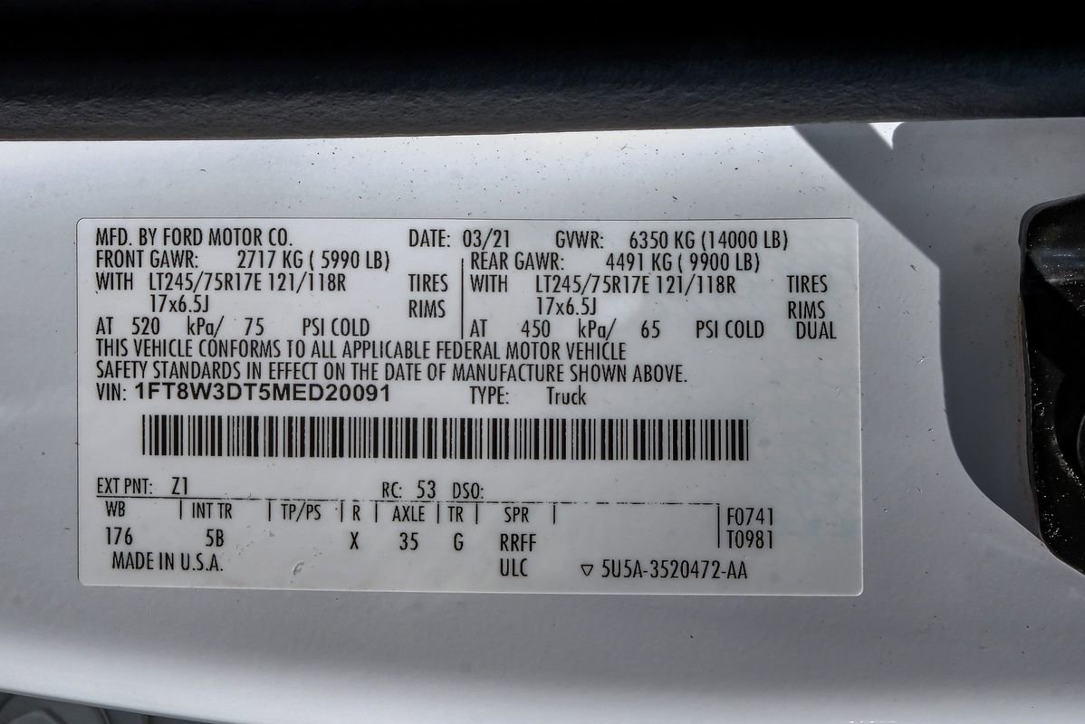 Used 2021 Ford F350 Lariat w/ Lariat Value Package image 68