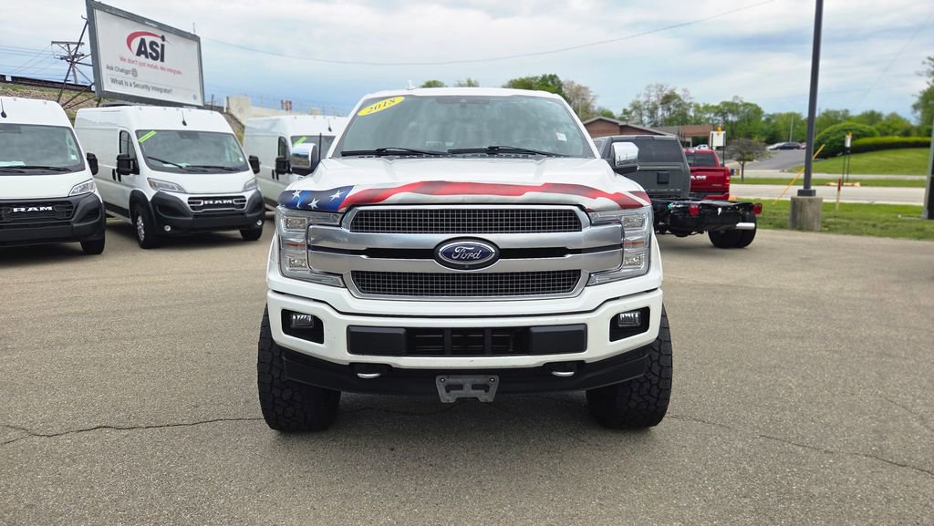 Used 2018 Ford F150 Platinum w/ Technology Package AWD/4WD image 2