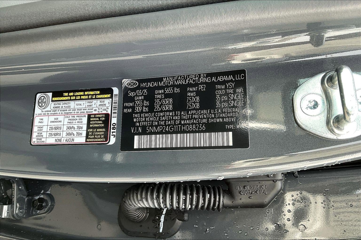 New 2026 Hyundai Santa Fe SEL image 8