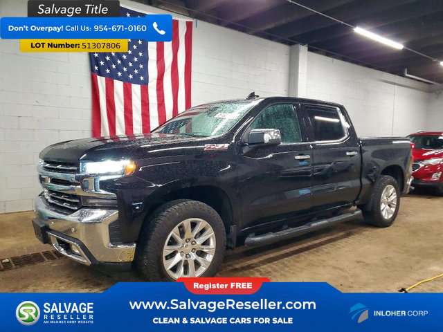 Used 2019 Chevrolet Silverado 1500 LTZ AWD/4WD image 1