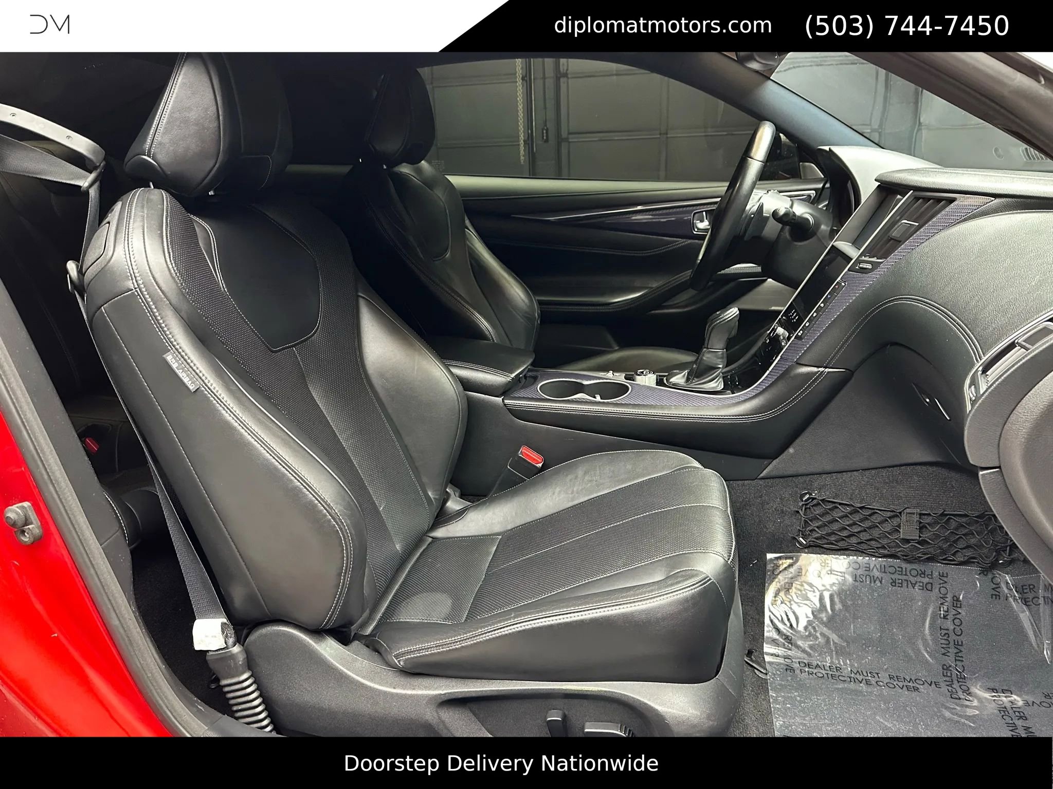 Used 2019 INFINITI Q60 Red Sport 400 w/ Cargo Package image 17