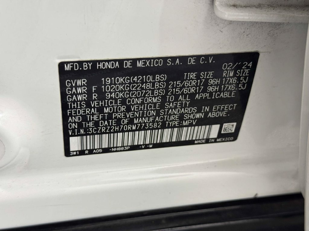 Used 2024 Honda HR-V EX-L image 33