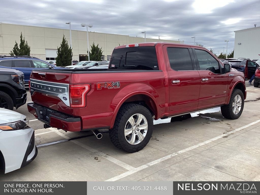 Used 2017 Ford F150 Platinum w/ Technology Package image 6