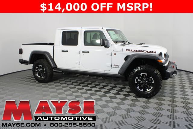 New 2026 Jeep Gladiator Rubicon w/ Steel Power Dome Hood Package AWD/4WD image 1