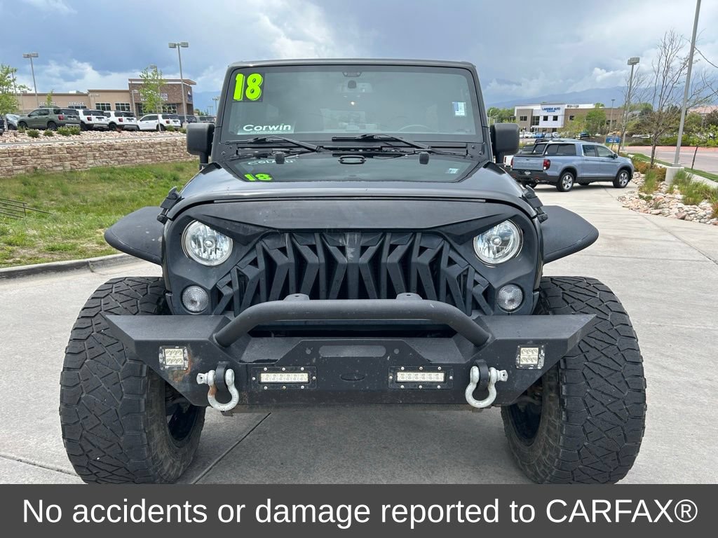 Used 2018 Jeep Wrangler Unlimited Sport S AWD/4WD image 2