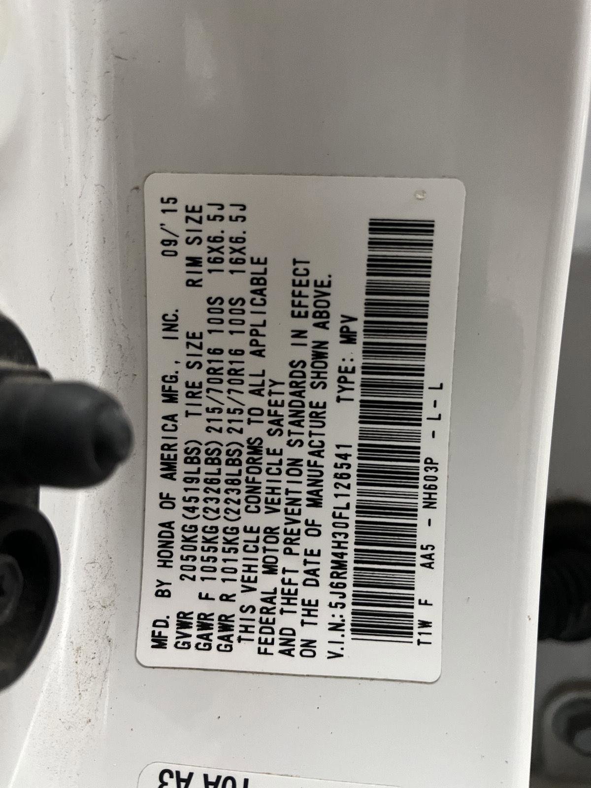 Used 2015 Honda CR-V LX image 22