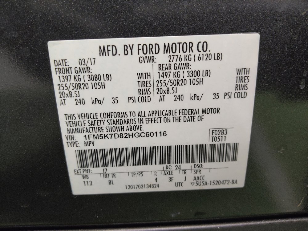 Used 2017 Ford Explorer XLT w/ Equipment Group 202A FWD image 33