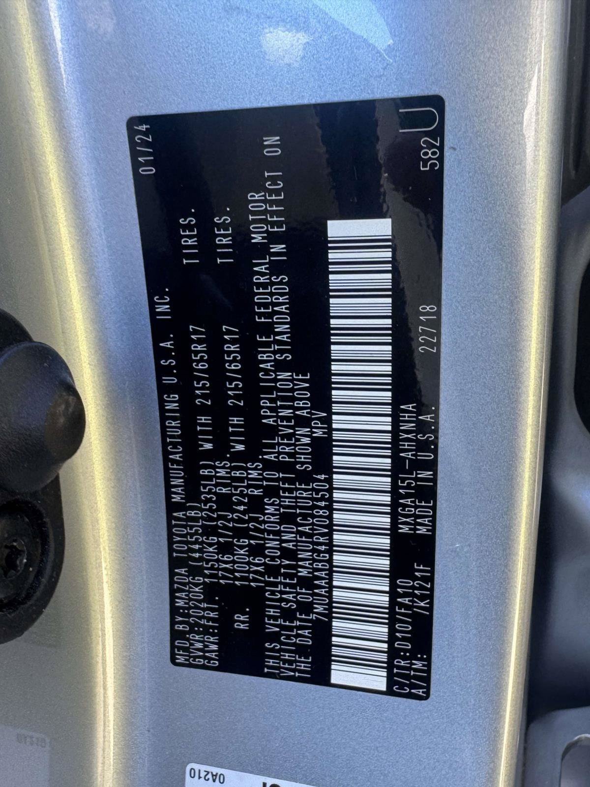 Certified 2024 Toyota Corolla Cross L AWD/4WD image 34