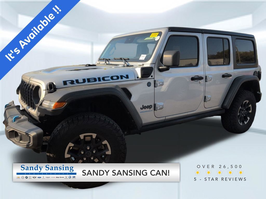 Used 2024 Jeep Wrangler Unlimited Rubicon 4xe w/ Technology Group