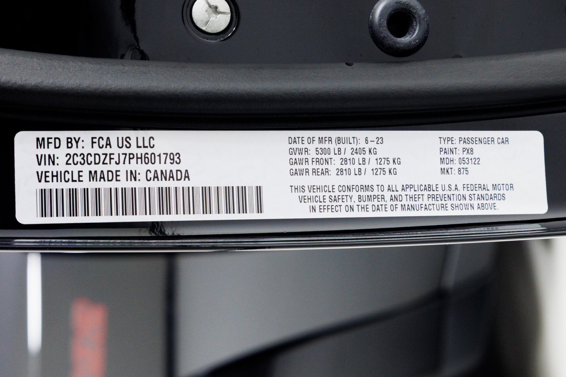 Used 2023 Dodge Challenger R/T Scat Pack RWD image 82