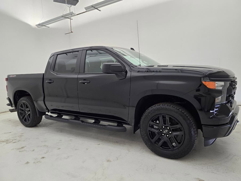 New 2026 Chevrolet Silverado 1500 Custom w/ Turbomax Blackout Package image 1