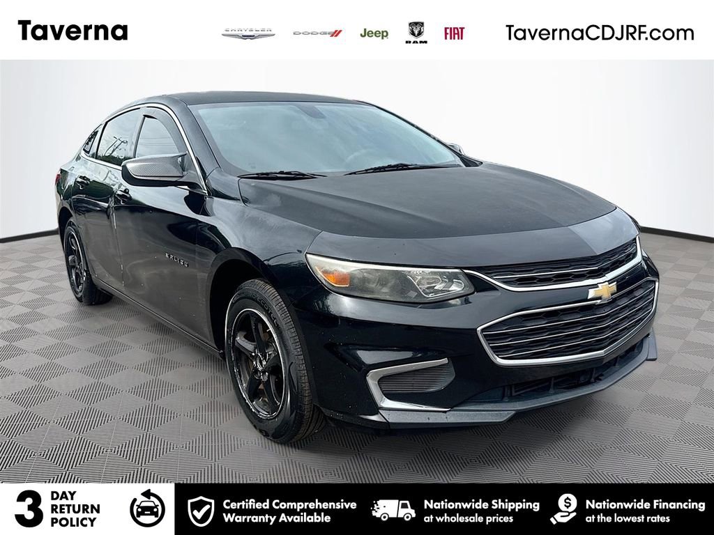 Used 2016 Chevrolet Malibu LS w/ LPO, Convenience Package 2 FWD image 1