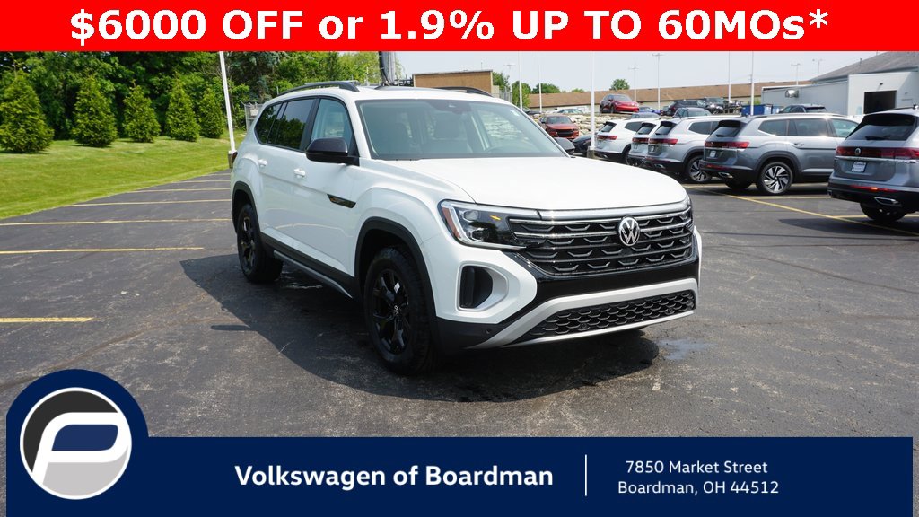 New 2025 Volkswagen Atlas Peak Edition SE image 1