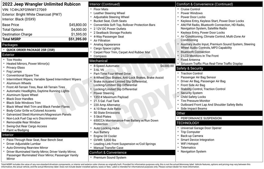 Certified 2022 Jeep Wrangler Unlimited Rubicon image 10