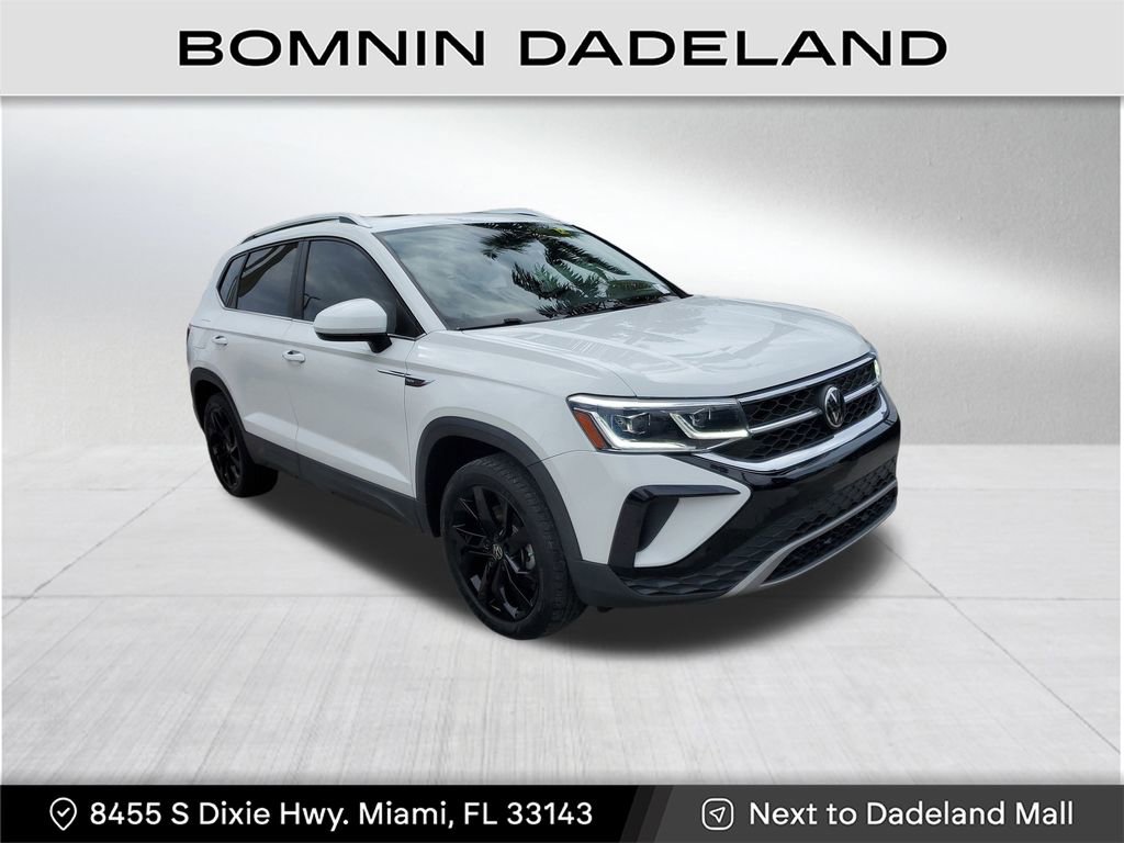 Used 2022 Volkswagen Taos SEL w/ Panoramic Sunroof Package image 1