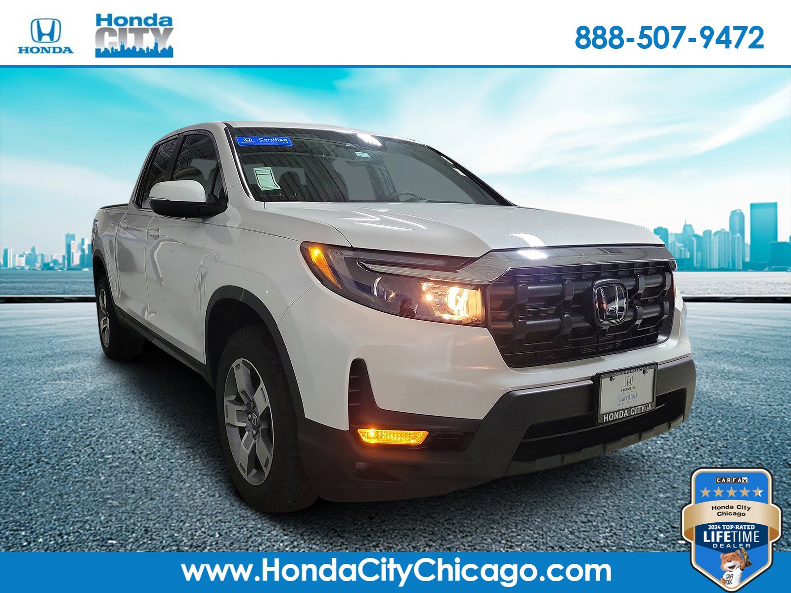 Certified 2025 Honda Ridgeline RTL