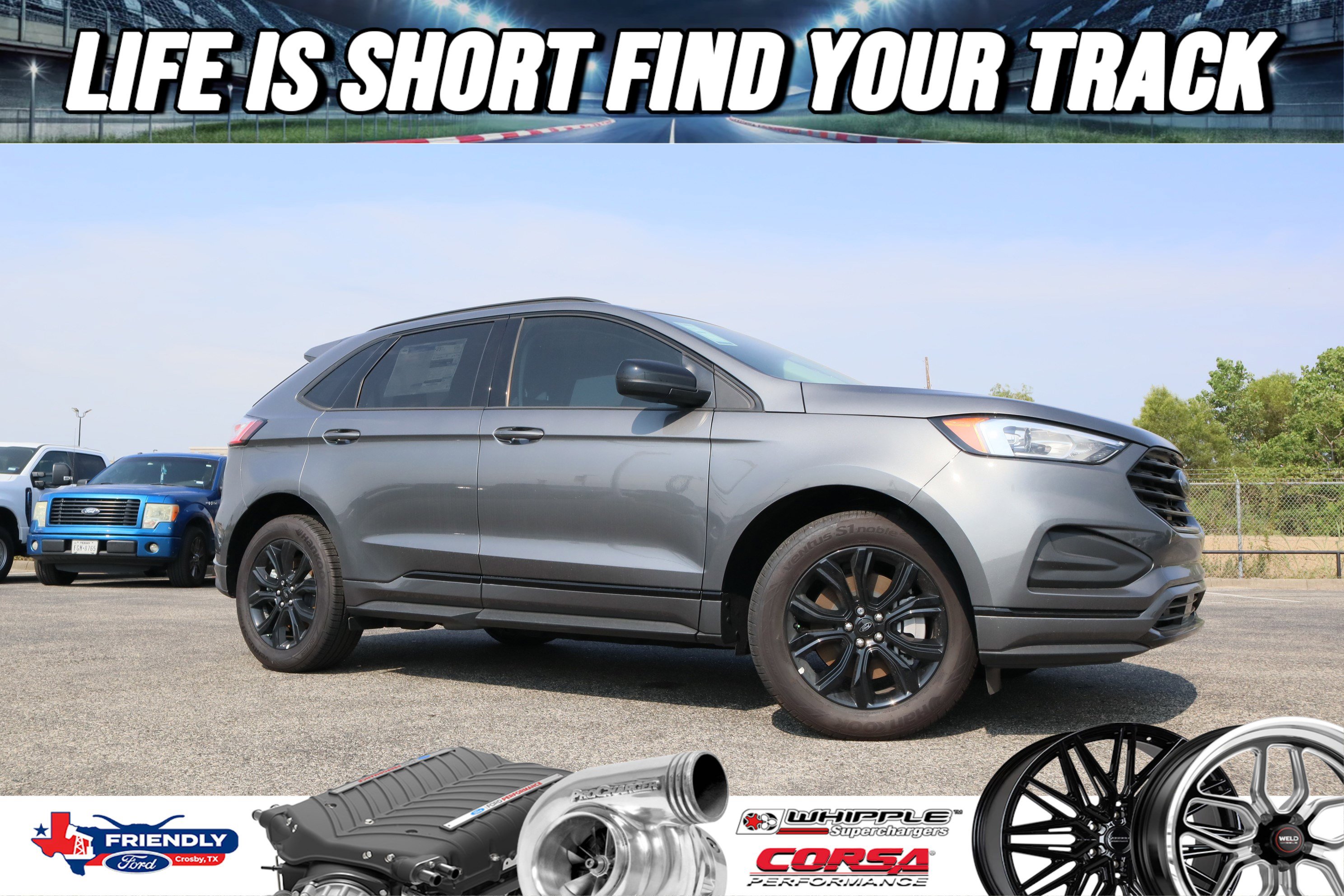 New 2023 Ford Edge SE w/ Black Appearance Package
