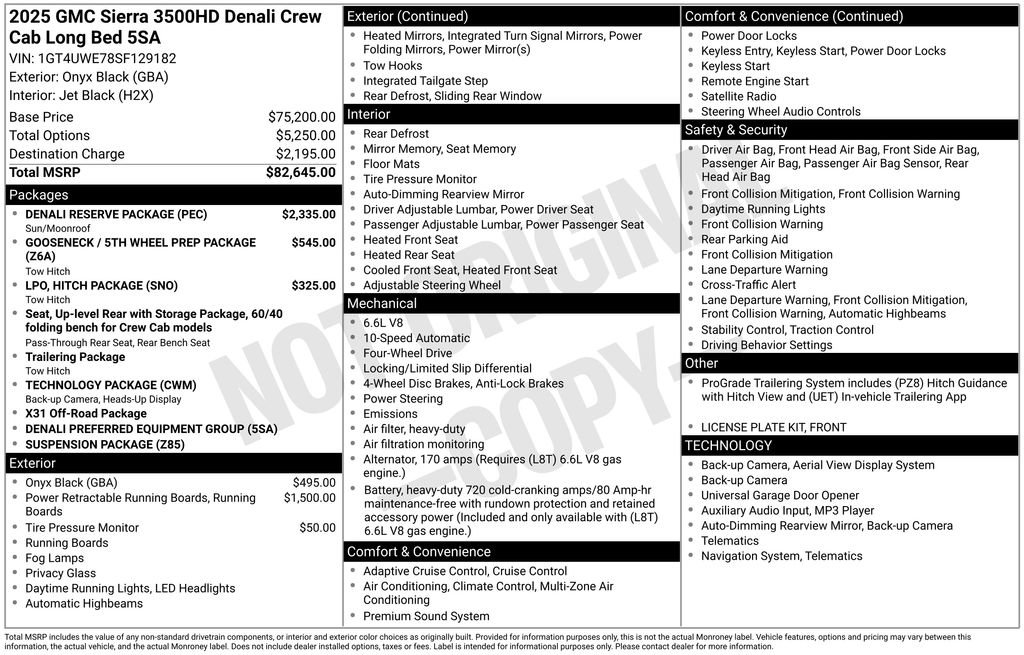 Used 2025 GMC Sierra 3500 Denali w/ Denali Reserve Package image 8