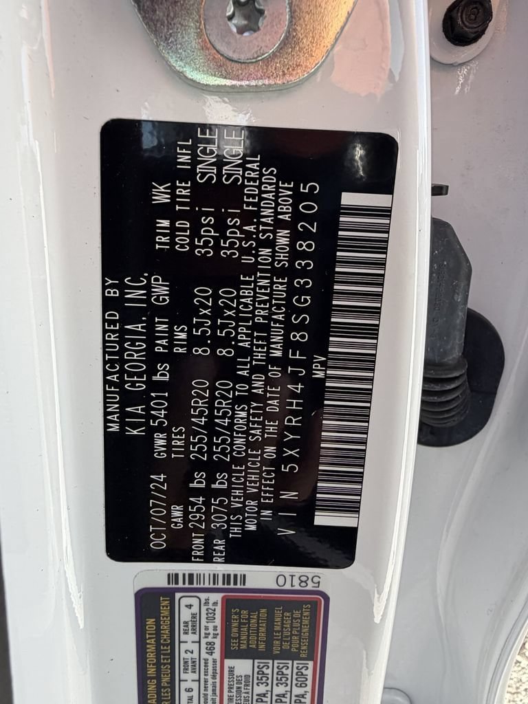 Certified 2025 Kia Sorento EX FWD image 32