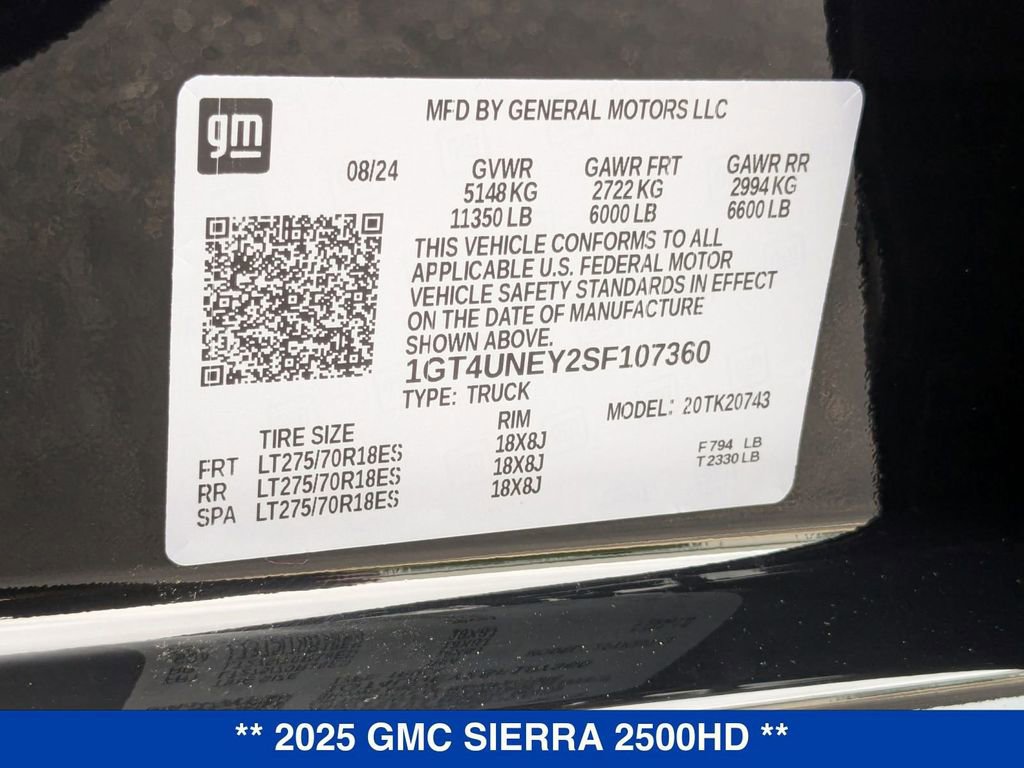 New 2025 GMC Sierra 2500 SLT w/ SLT Premium Package AWD/4WD image 42
